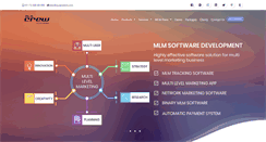 Desktop Screenshot of mlmsoftindia.com